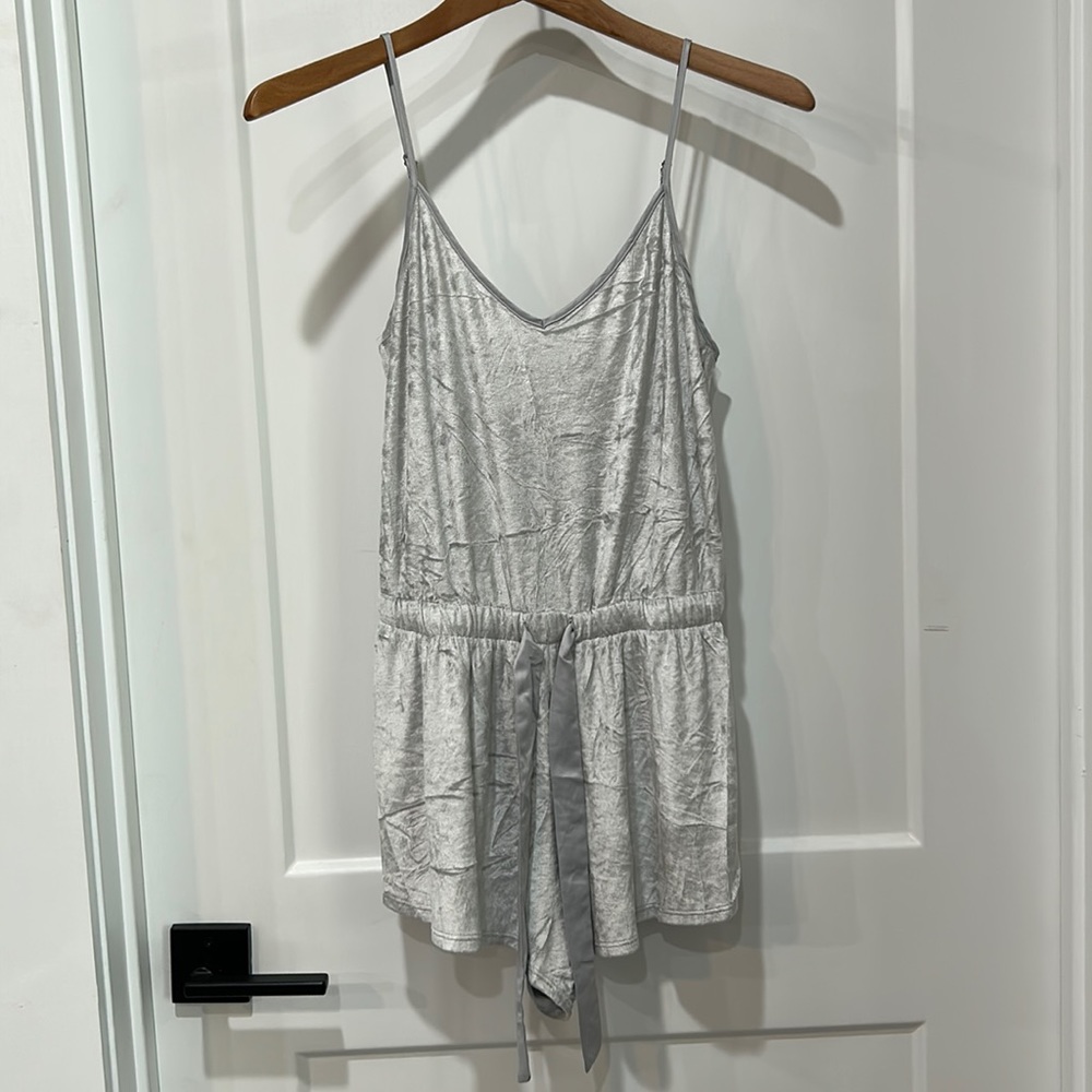 Victoria’s Secret Velvet Romper